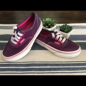 🦄Girls Multi Color Vans Size 10.5🦄